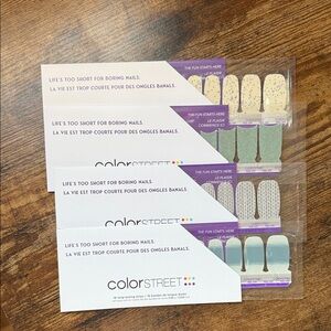 Color Street Nail Polish Strips: Mixed Bundle